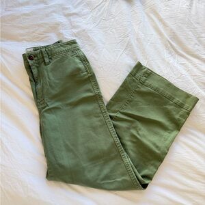 GAP Wide leg High waisted crop Pants